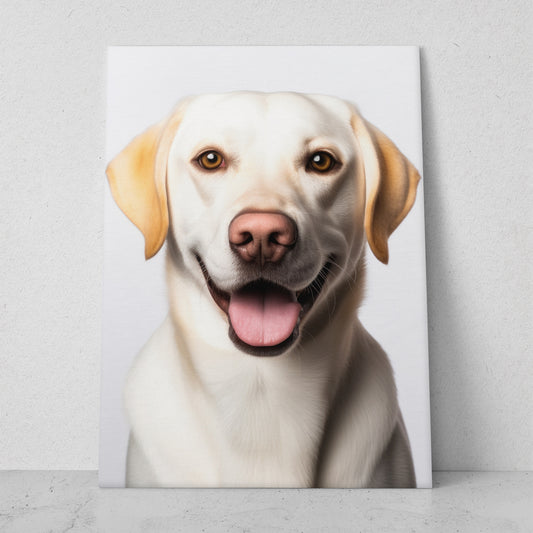 Perro - Fondo Blanco (Vertical)