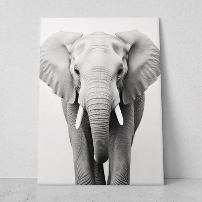 Elefante - Fondo Blanco (Vertical)