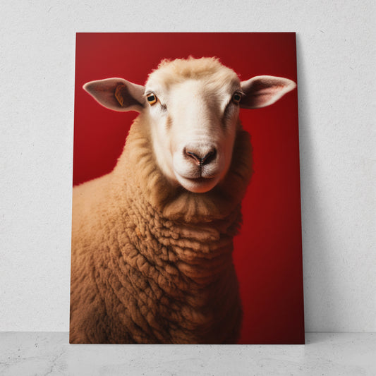 Borrego - Fondo Rojo (Vertical)