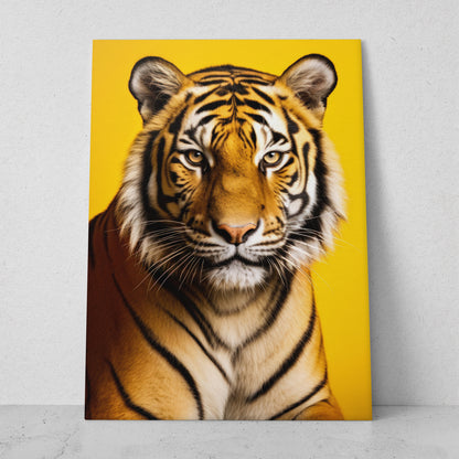 Tigre - Fondo Amarillo 2 (Vertical)