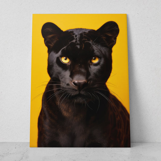 Pantera - Fondo Amarillo 2 (Vertical)