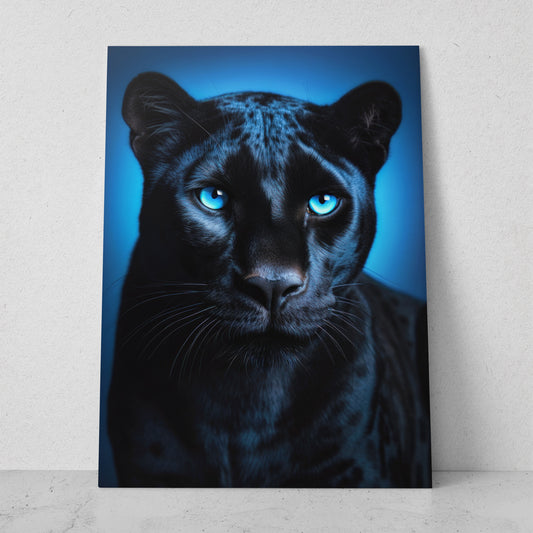 Pantera - Fondo Azul (Vertical)