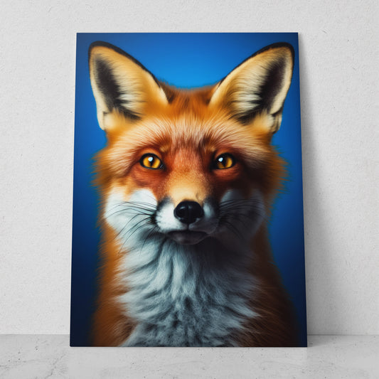 Zorro - Fondo Azul (Vertical)