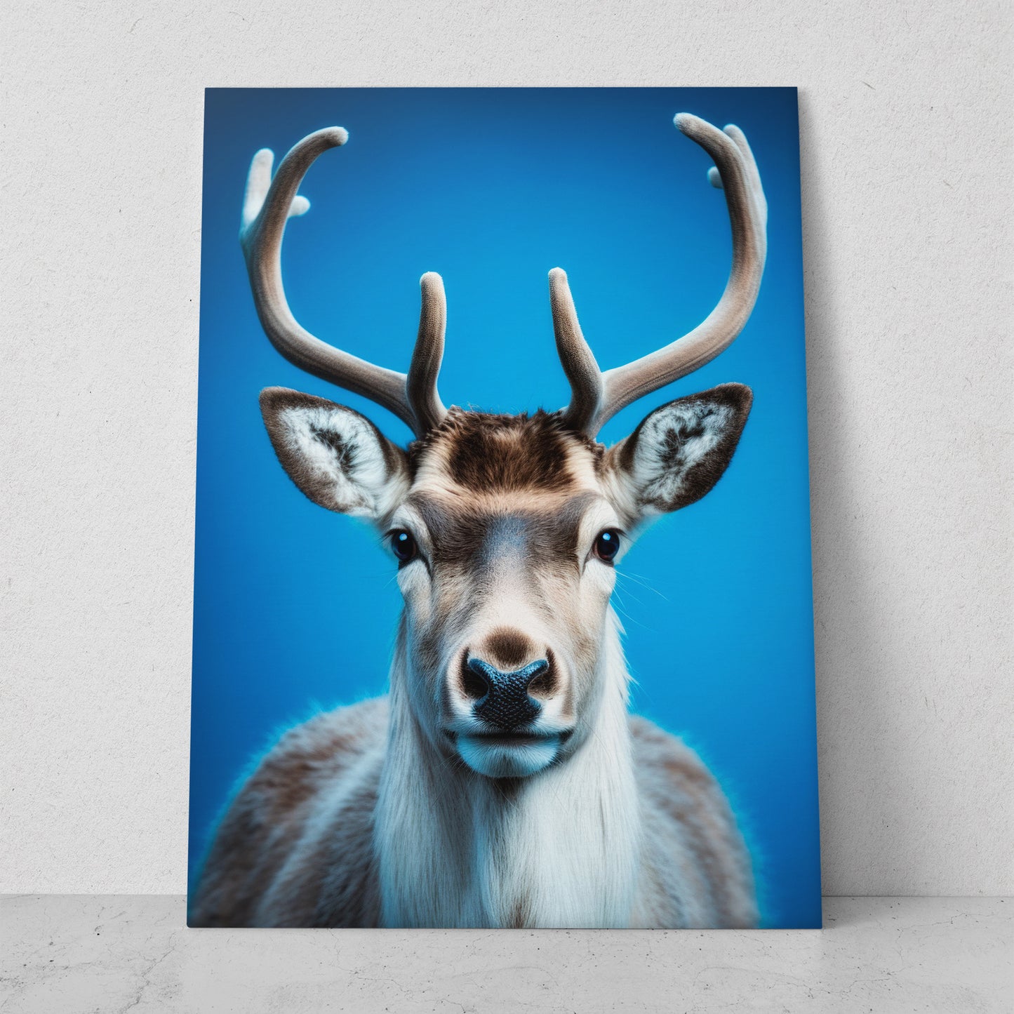 Venado - Fondo Azul (Vertical)