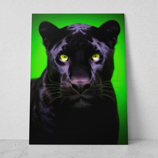 Pantera - Fondo Verde (Vertical)