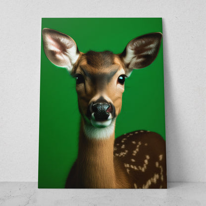 Venado - Fondo Verde (Vertical)
