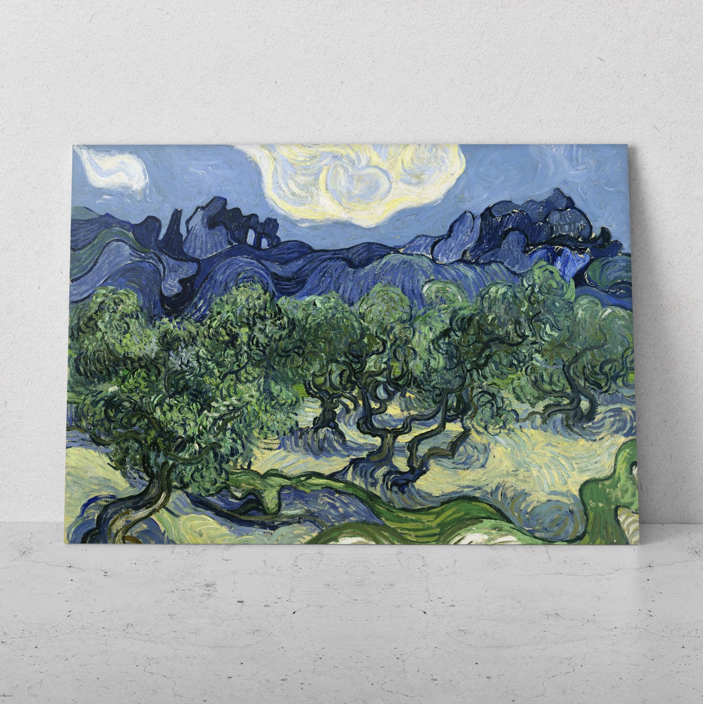 Los olivos - Vincent van Gogh (Horizontal)