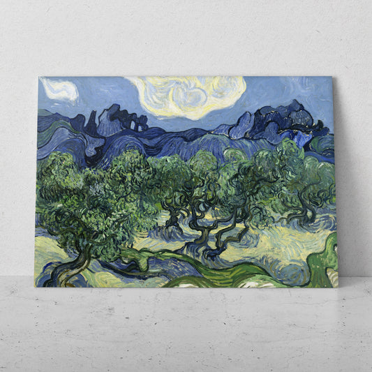 Los olivos - Vincent van Gogh (Horizontal)
