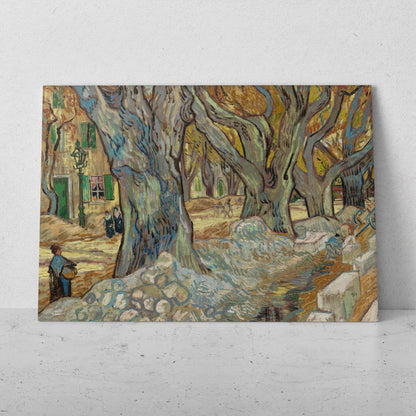 The Road Menders - Vincent van Gogh (Horizontal)