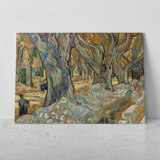 The Road Menders - Vincent van Gogh (Horizontal)