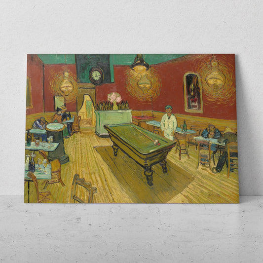 El café de noche - Vincent van Gogh (Horizontal)