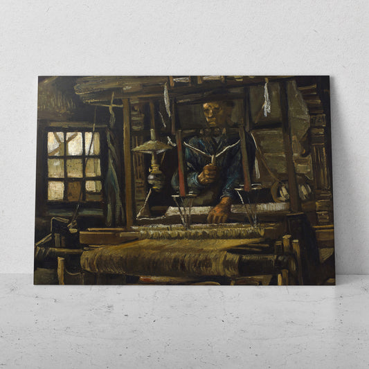 La cabaña de un tejedor - Vincent van Gogh (Horizontal)