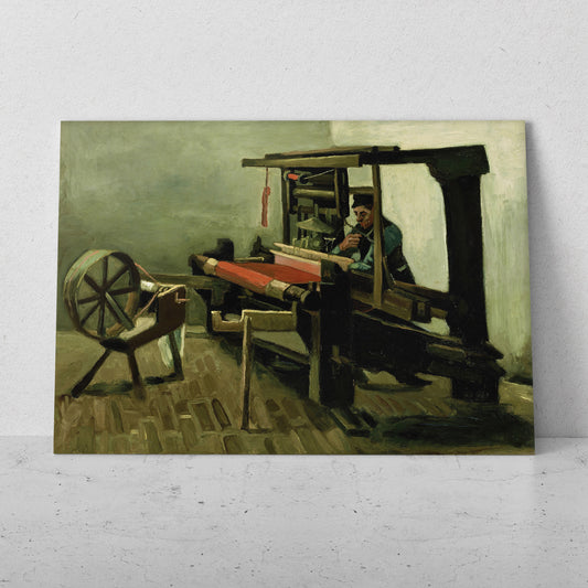 Tejedor en el telar - Vincent van Gogh (Horizontal)