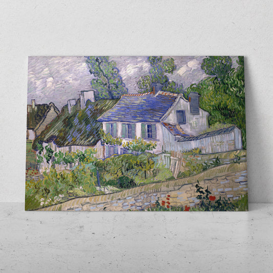 Casas en Auvers- Vincent van Gogh (Horizontal)