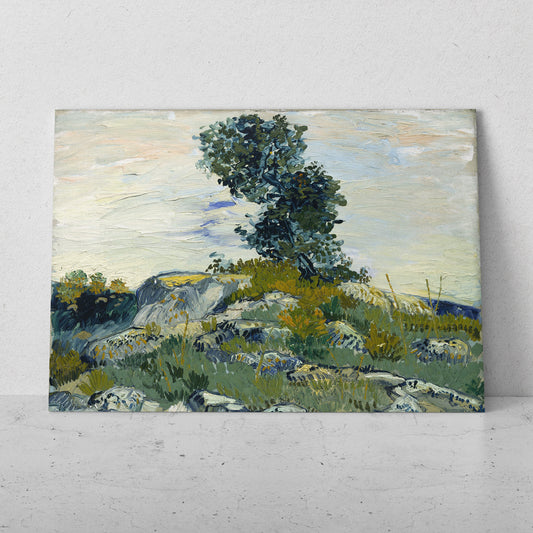 Las Rocas- Vincent van Gogh (Horizontal)
