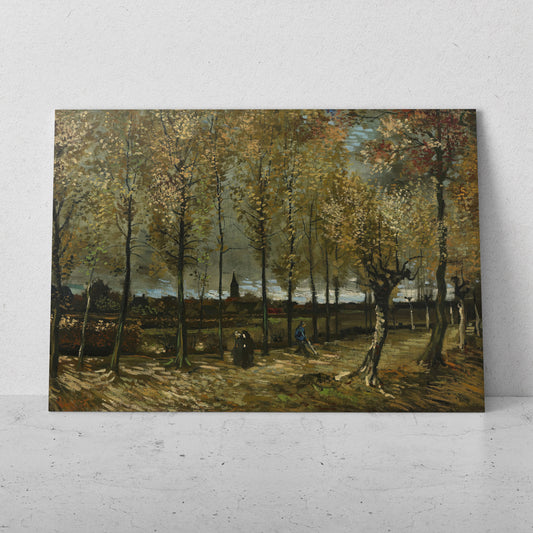 Álamos cerca de Nuenen- Vincent van Gogh (Horizontal)