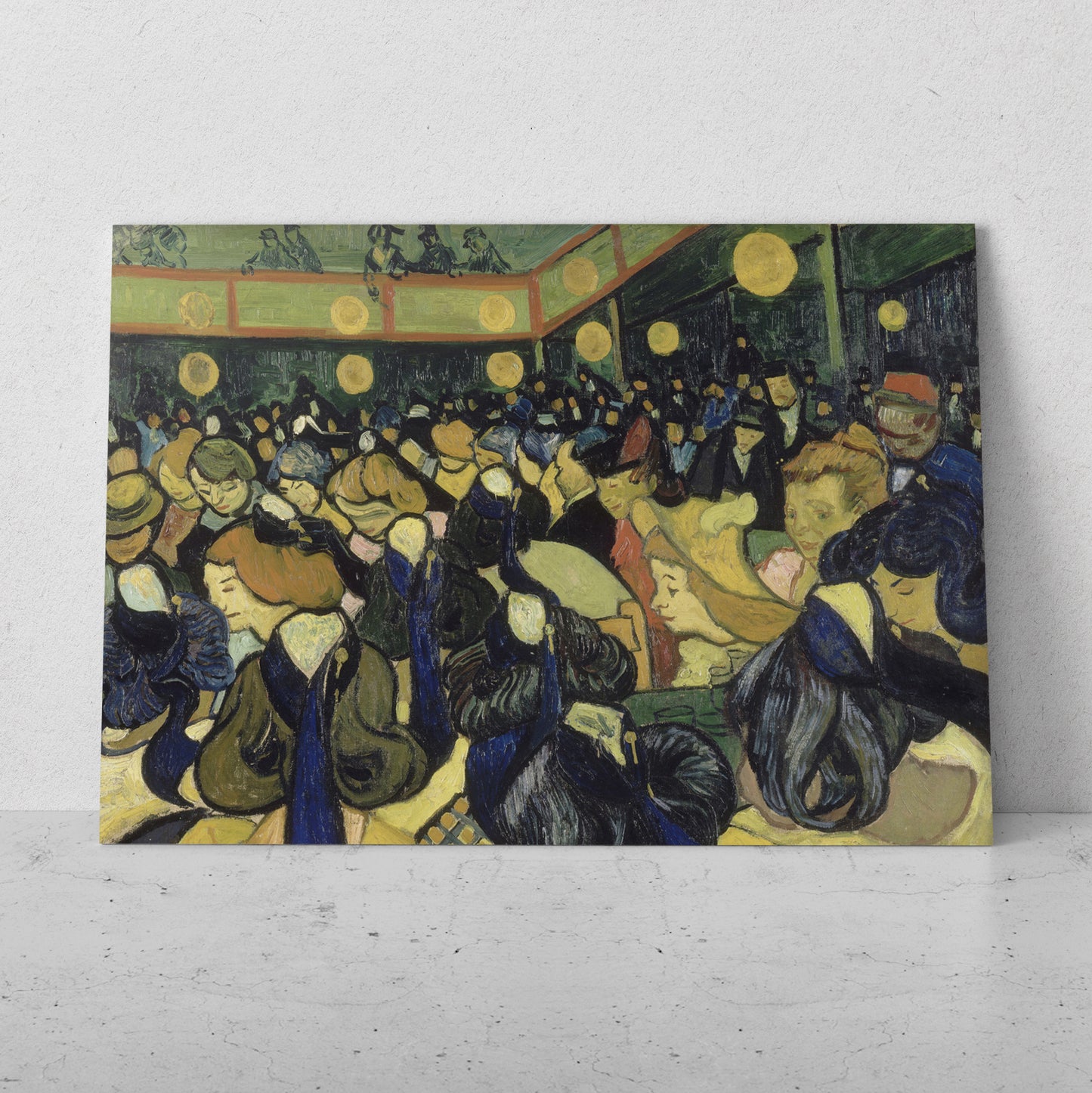 El Salón de Baile en Arles- Vincent van Gogh (Horizontal)