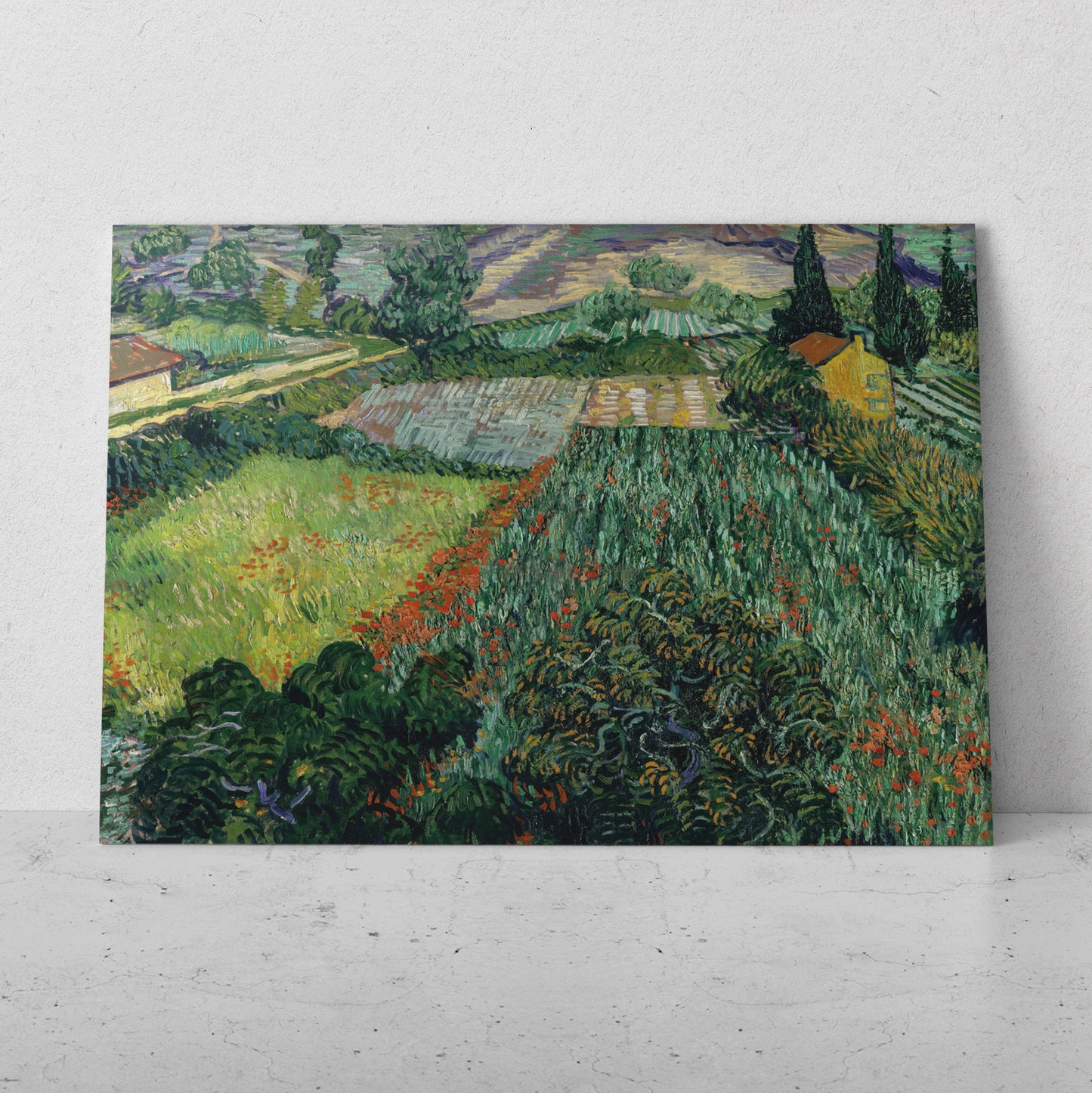 Campo de amapolas- Vincent van Gogh (Horizontal)