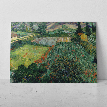 Campo de amapolas- Vincent van Gogh (Horizontal)