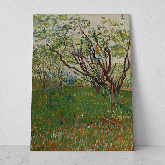 El huerto floreciente - Vincent van Gogh (Vertical)