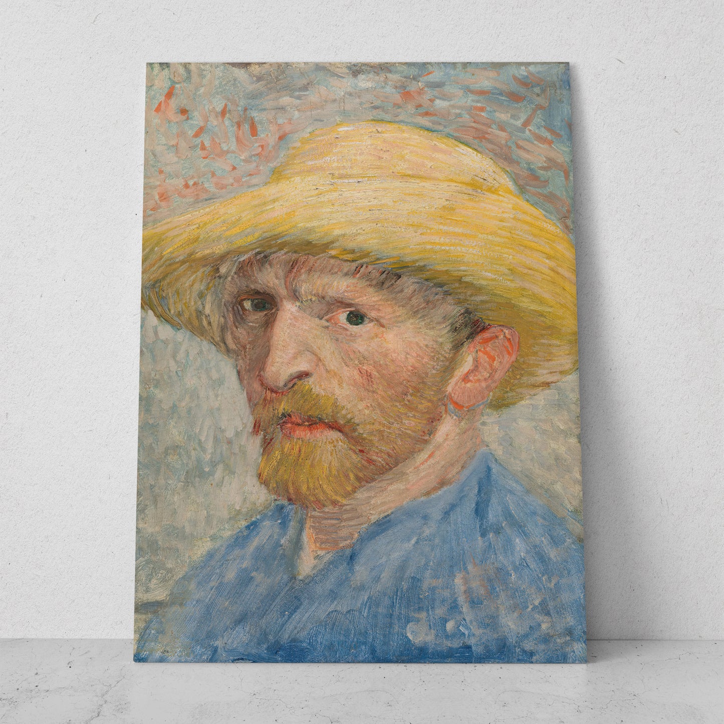 Autorretrato de 1889 - Vincent van Gogh (Vertical)