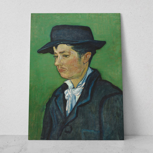 Retrato de Armand Roulin - Vincent van Gogh (Vertical)