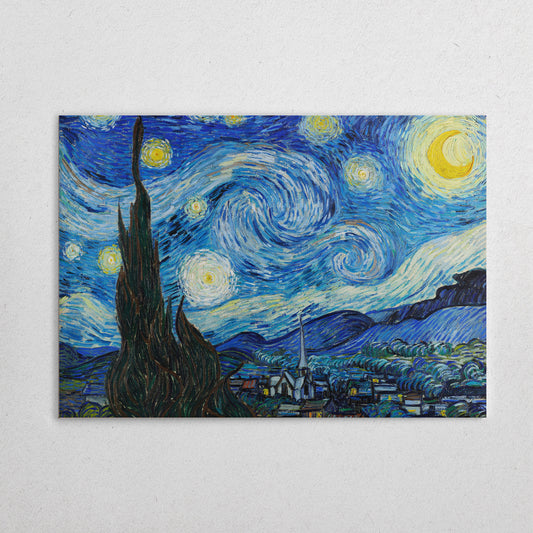 La noche estrellada (Horizontal)  - Vincent van Gogh