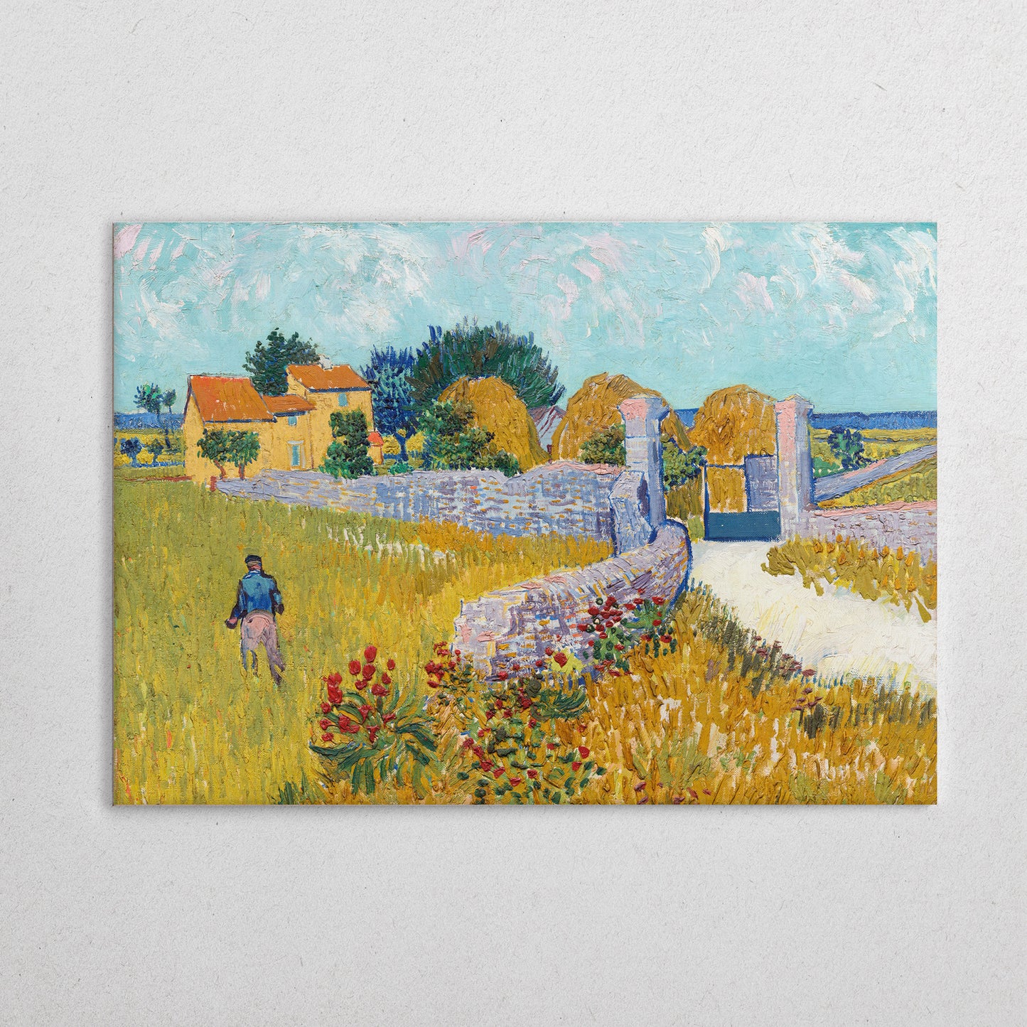 Granja de Provenza (Horizontal) - Vincent van Gogh